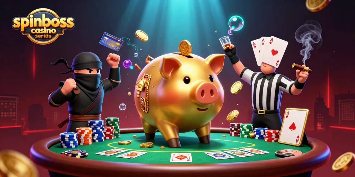 Spiele sicher und gewinne mit SpinBoss Casino seriös in einem actiongeladenen 3D-Szenario.