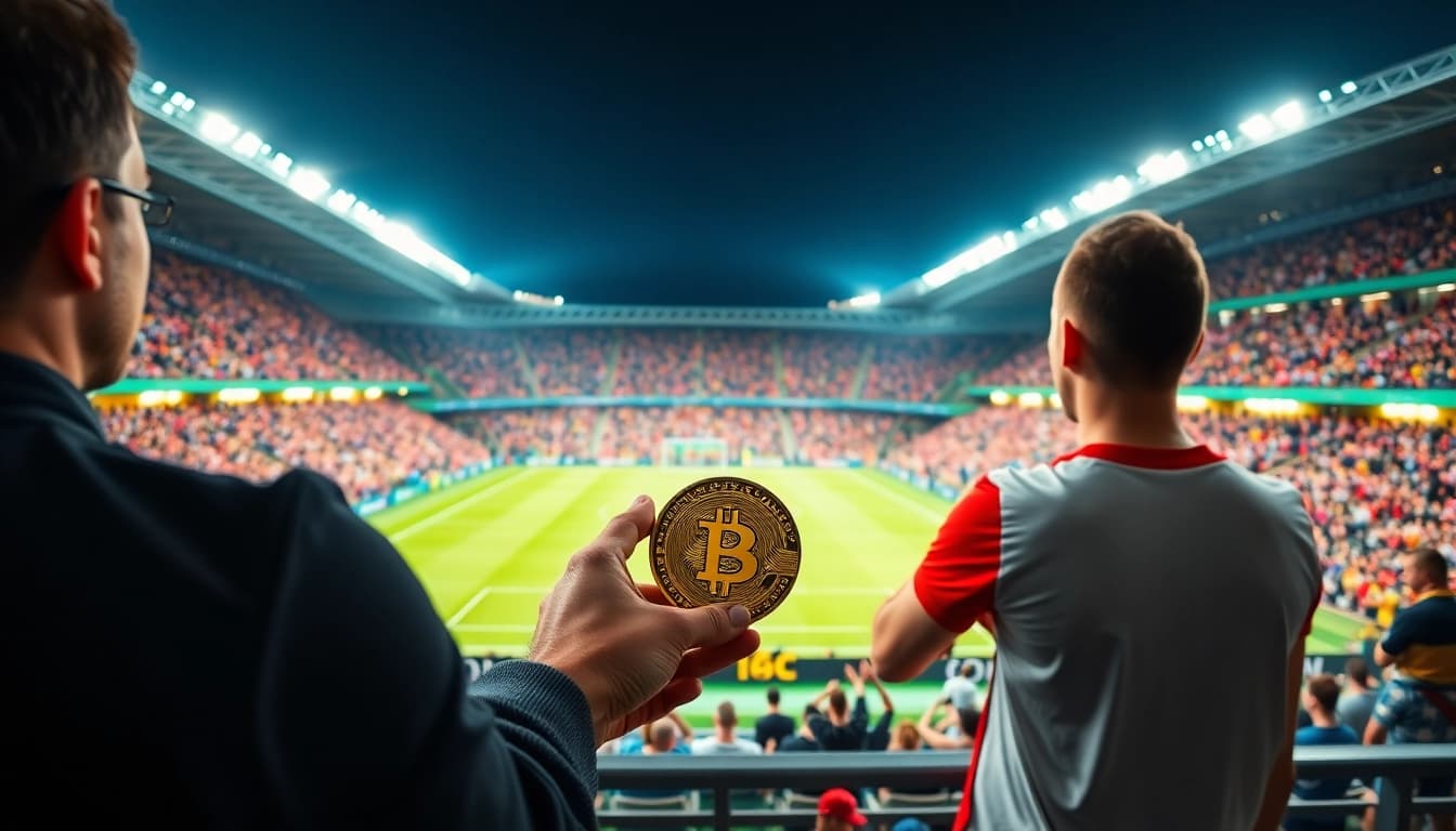 Erleben Sie das aufregende Soccer betting with bitcoin bei einer spannenden Fußballwettveranstaltung.