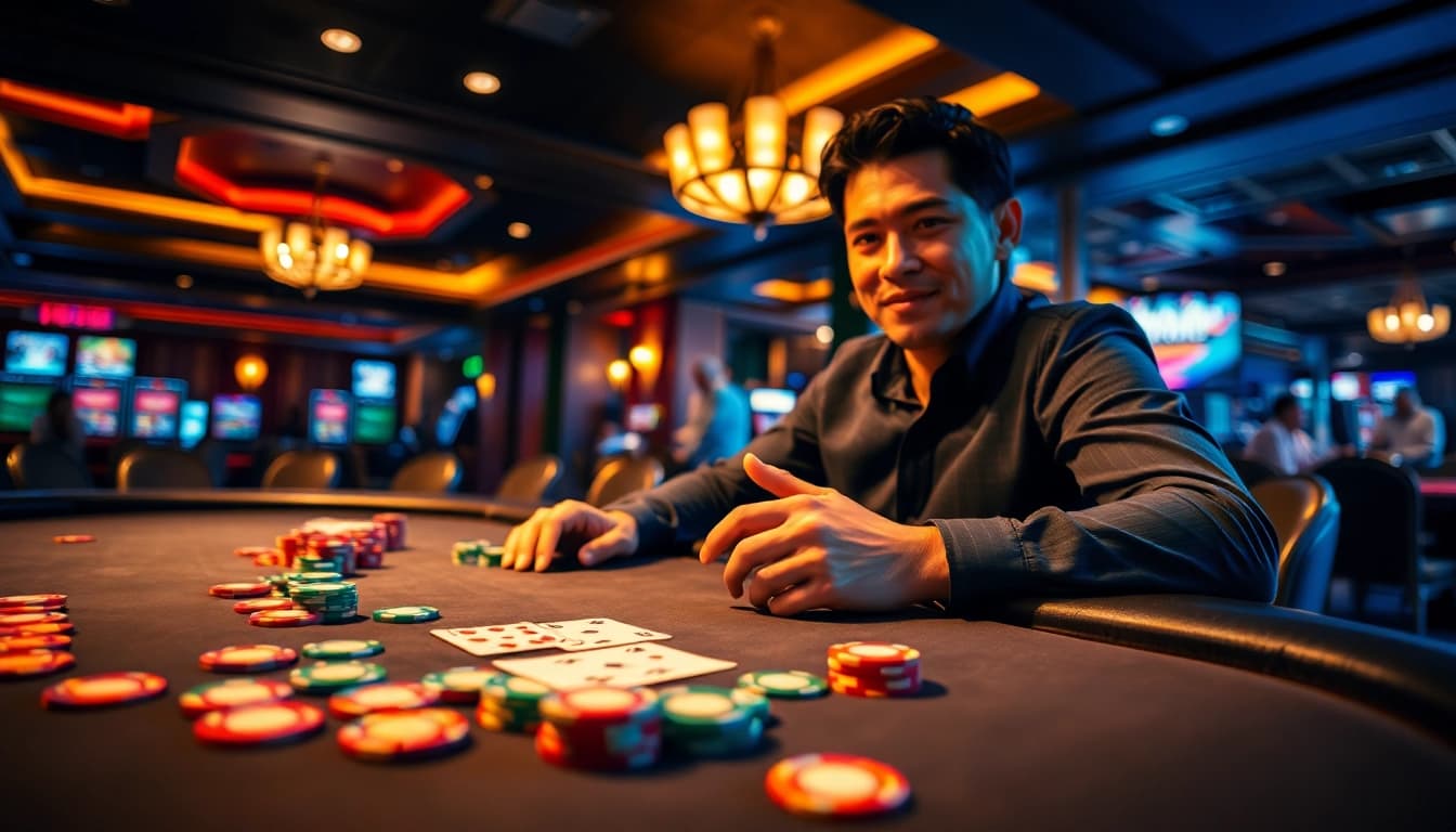 Erleben Sie die Aufregung mit pflegedienst griesheim am Pokertisch mit einem erfahrenen Dealer.