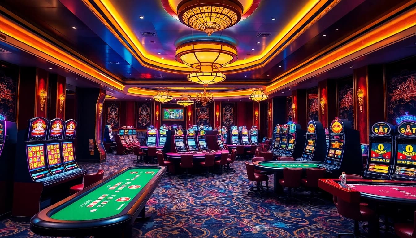 Experience thrilling games in casinos ohne lizenz with vibrant slots and lively atmosphere.