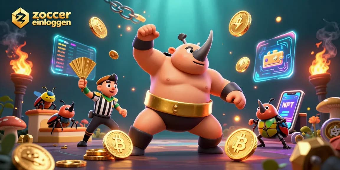 zoccer casino einloggen: Rhinoceros Kämpfer, der mit goldenen Münzen im Casino Stimmungen erzeugt