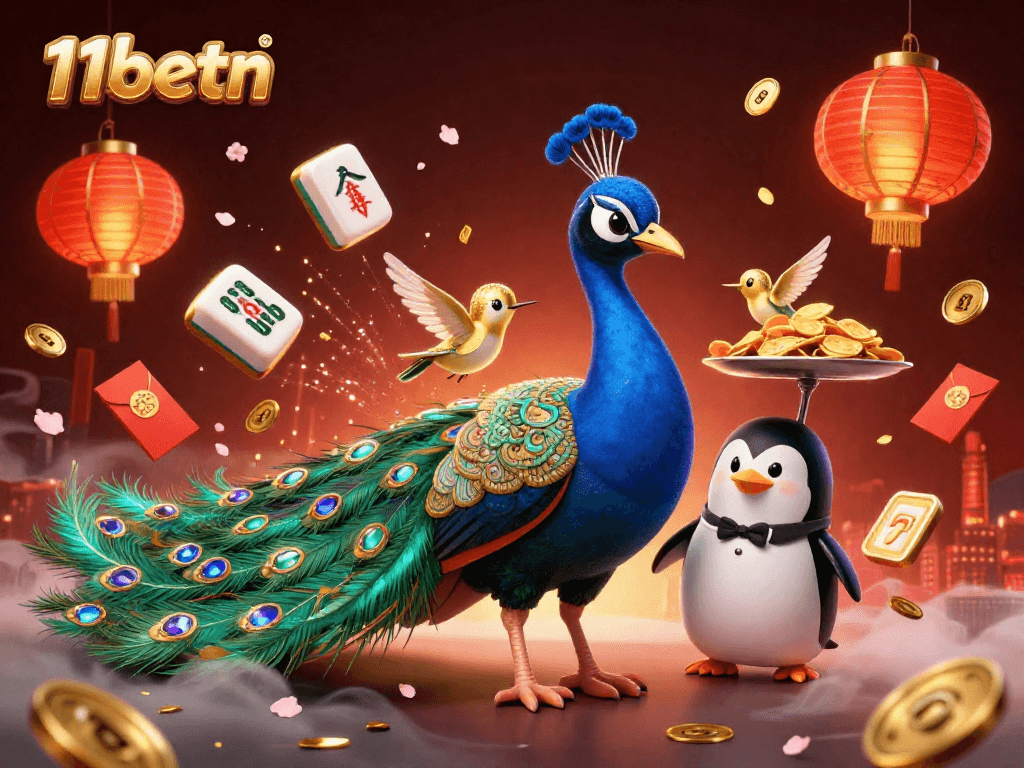 Enjoy vibrant gaming at 11betn with charming characters amidst thrilling casino elements.