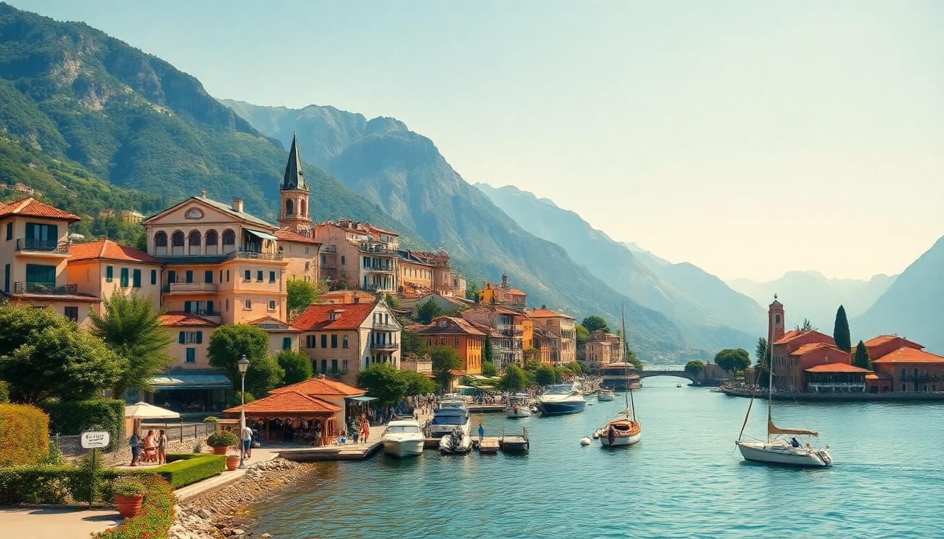 Entdecken Sie atemberaubende Gardasee-Reisetipps mit lebendigen Szenerien malerischer Dörfer am Gardasee und üppigen Landschaften.