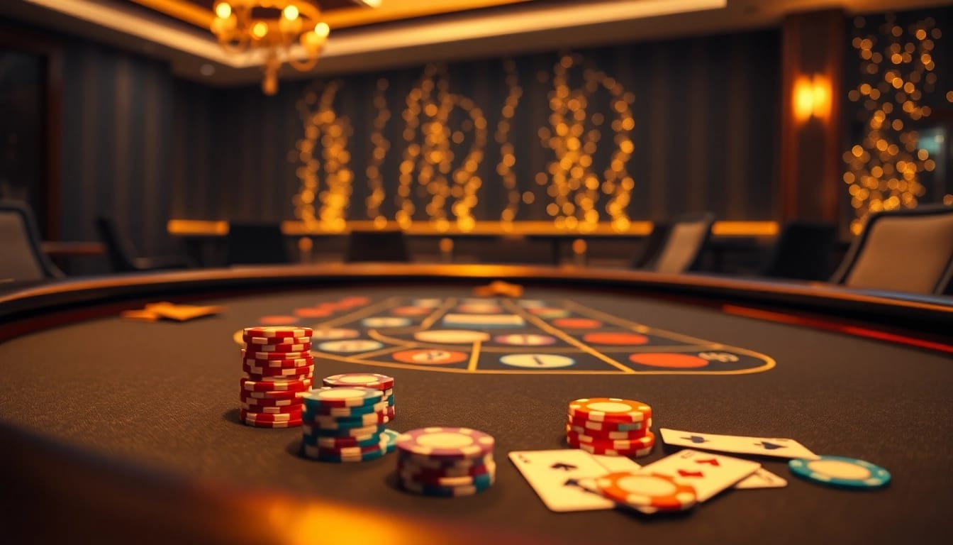 Gewinne mit einem casino bonus ohne einzahlung an einem luxuriösen Online Casino Tisch für unvergesslichen Spielspaß.