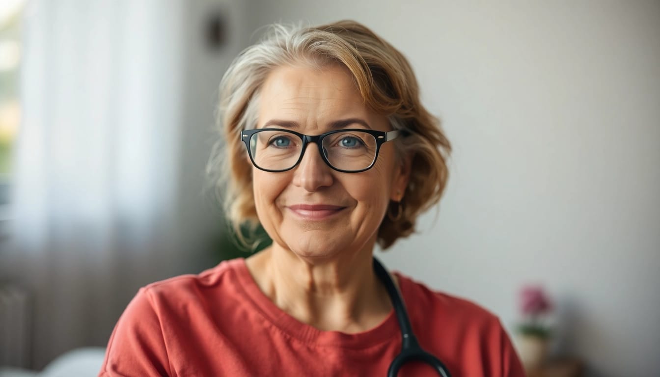 Engagierte Pflegefachkraft unterstützt Patienten in Hameln, fördert eine liebevolle Pflegeumgebung.