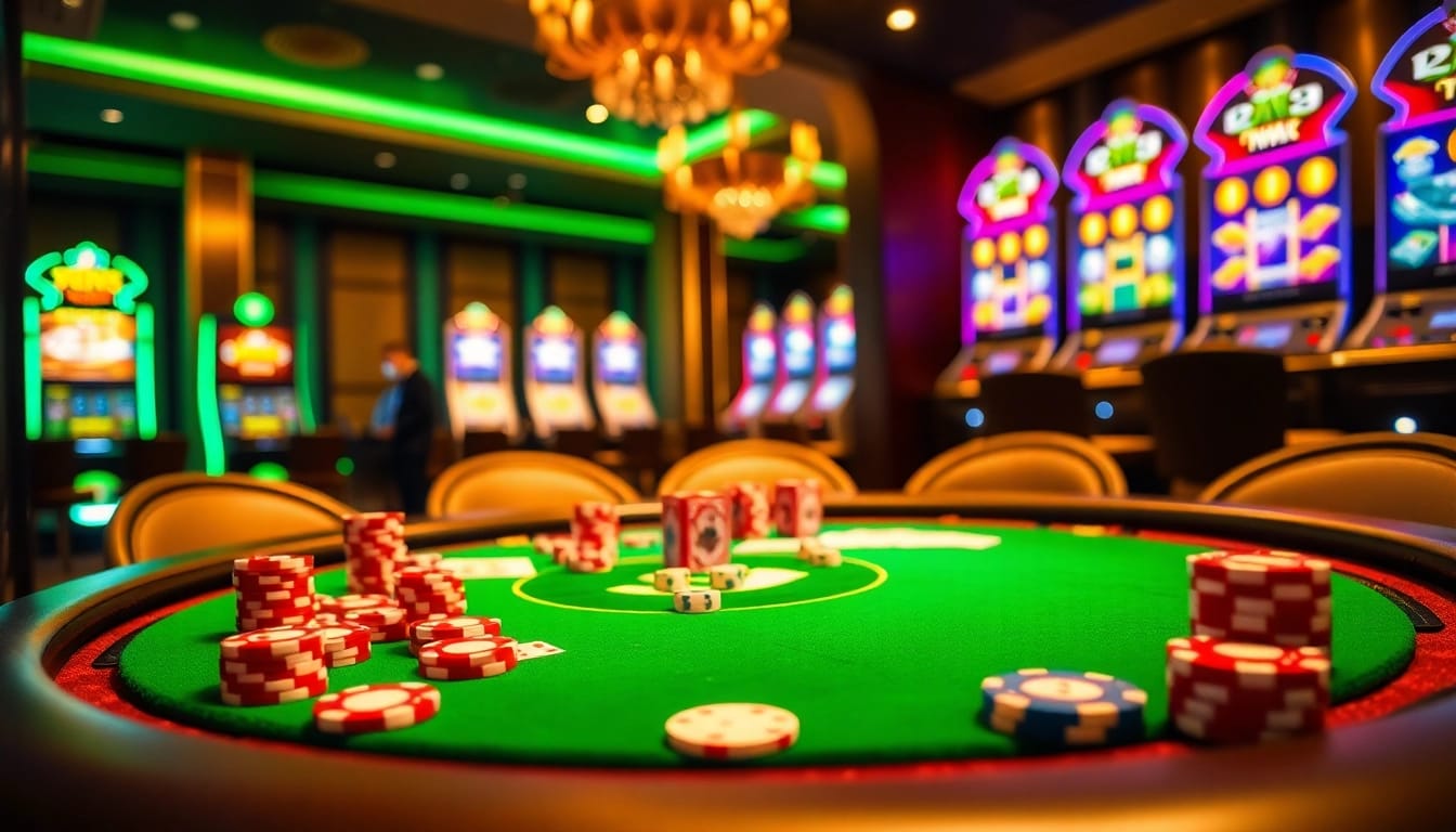 Experience the thrill of XX 88 with vibrant casino visuals featuring poker games and slot machines.