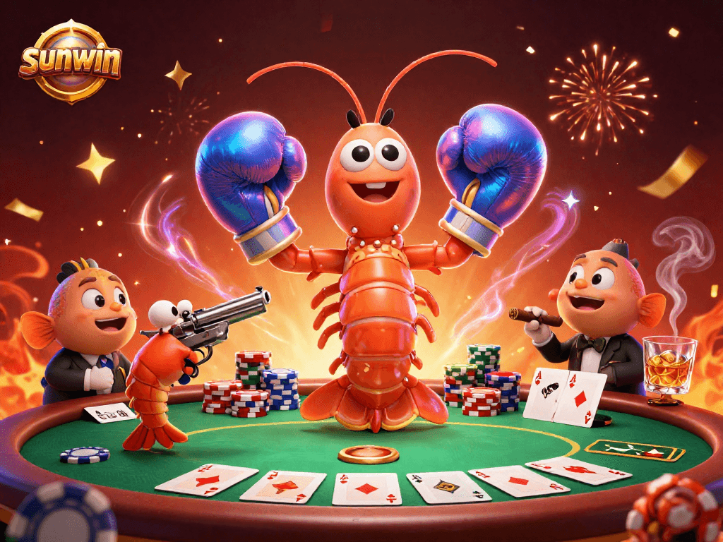 Experience thrilling gameplay at sunwin with vibrant poker action and 3D characters.