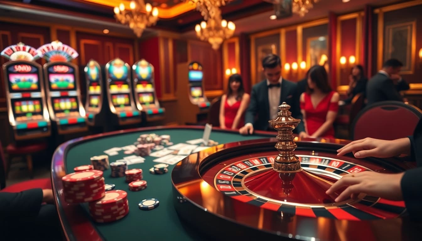 Experience thrilling gameplay at 88i com with vibrant casino visuals.