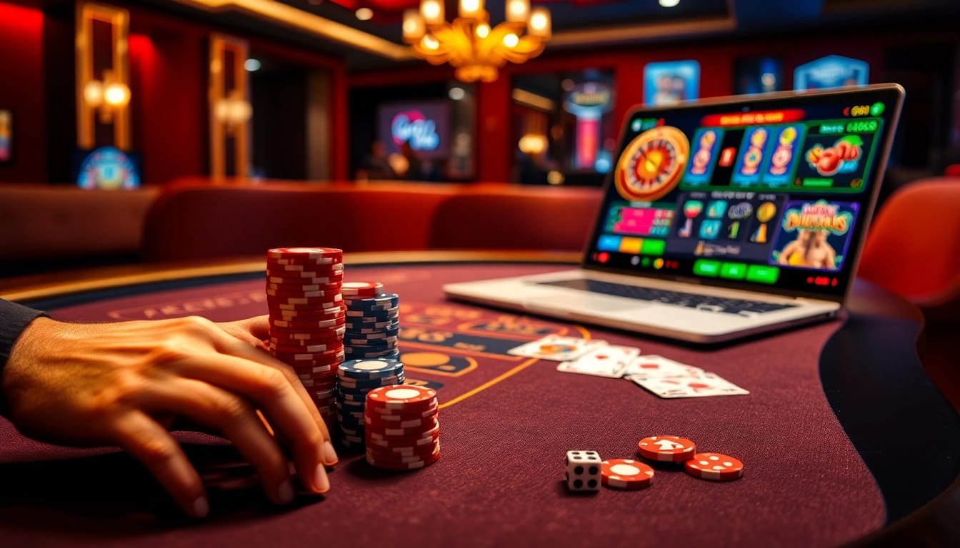 Experience the thrill of casino games at https://gk88.city/ with vibrant tables, cards, and an inviting atmosphere.