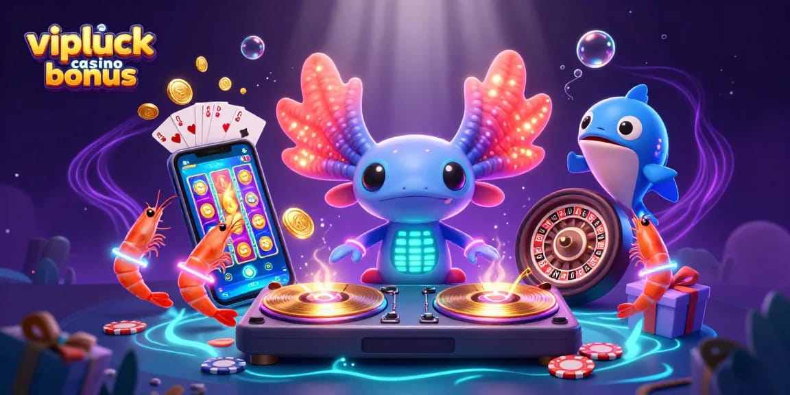 Spielen Sie mit VIPLuck Casino Bonus und gewinnen Sie Freispiele und tolle Prämien!