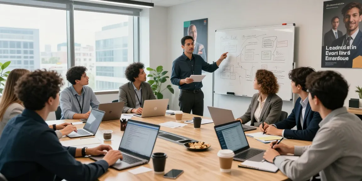 Erfahrungen mit Führungskräften und Arbeitgebern anonym bewerten am Konferenztisch in einem modernen Büro.
