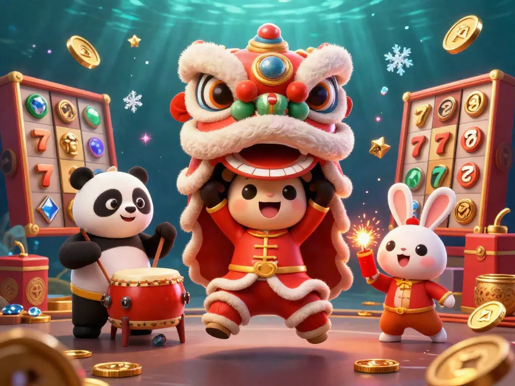 Experience the thrill at jokery casino with colorful slot reels and festive characters.