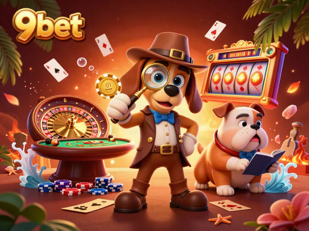Experience thrilling live casino action with 9bet as detectives solve poker mysteries.