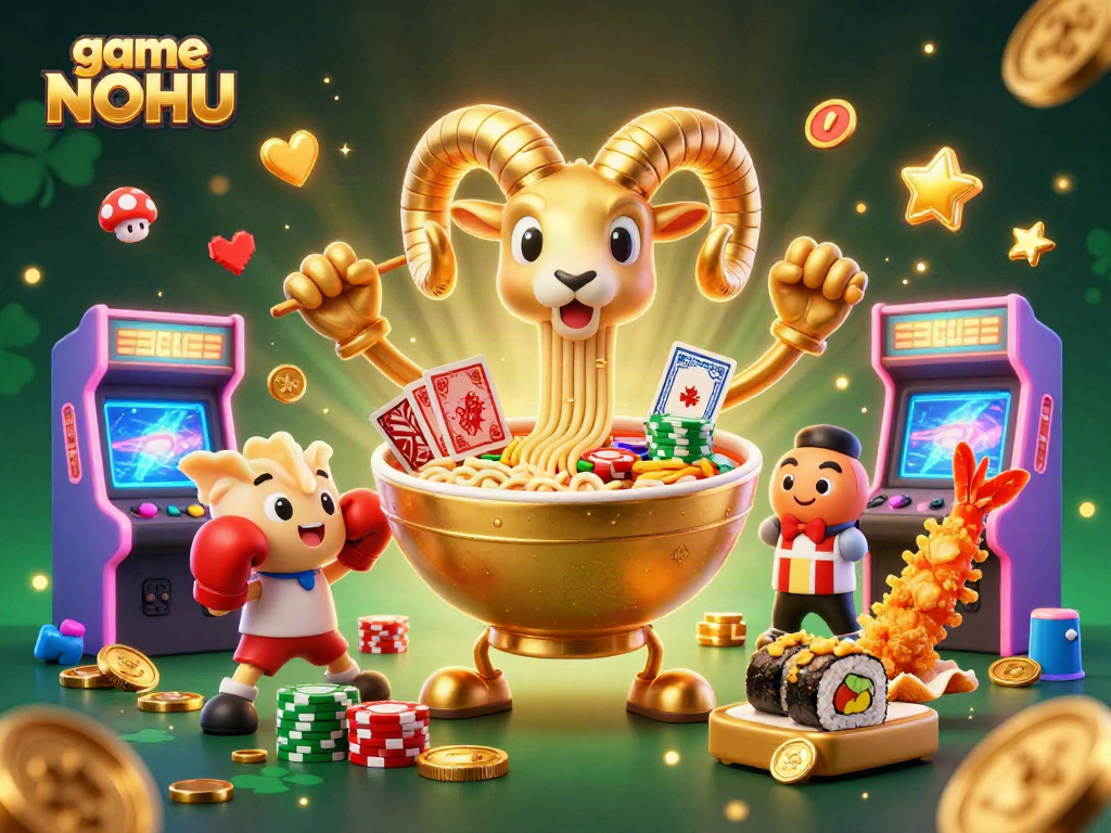 Engage with the thrilling game NOHU, featuring vibrant characters and electrifying casino action.