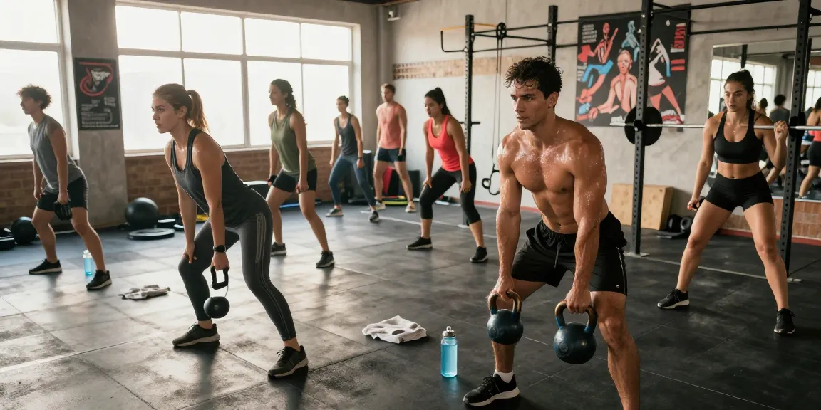 Anabolika Shop - Fitnessenthusiasten trainieren intensiv im modernen Gym mit verschiedenen Geräten.
