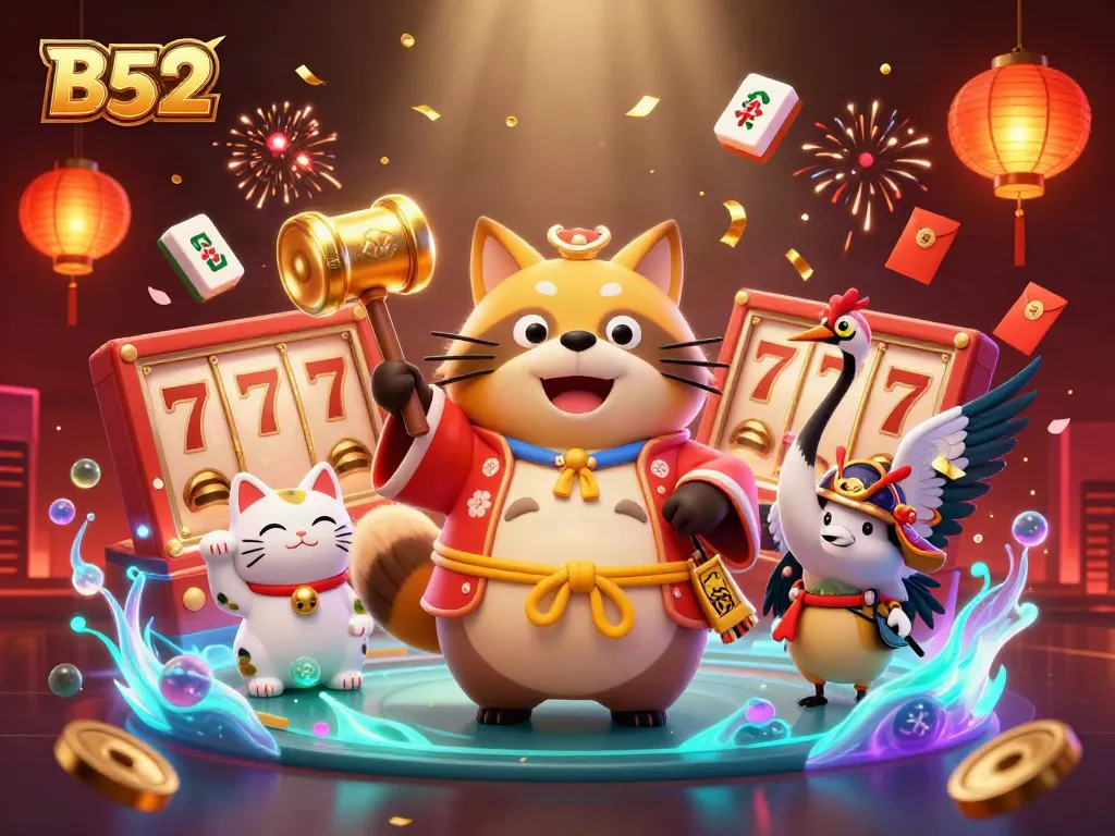 Transform your fortune with thrilling B52 slot adventures filled with lucky symbols and vibrant visuals.