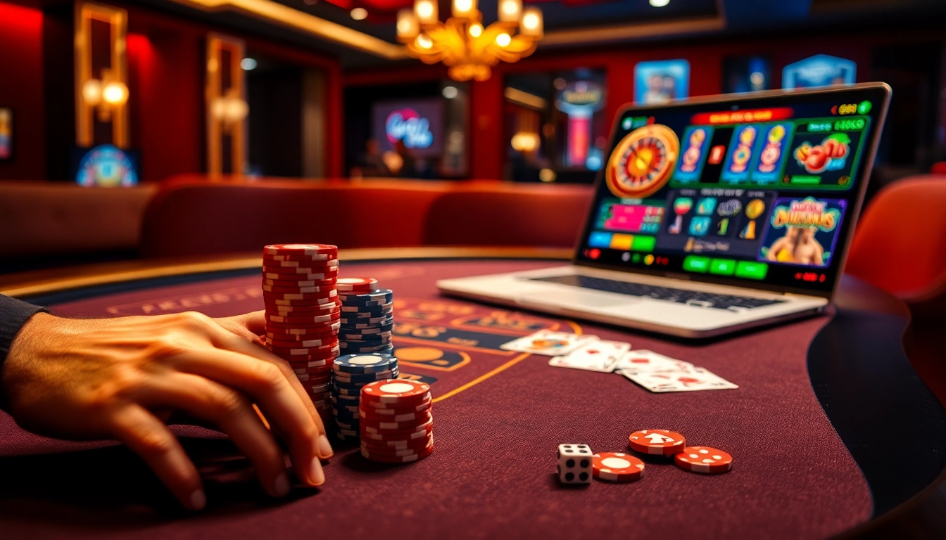 Experience the thrill of casino games at https://gk88.city/ with vibrant tables, cards, and an inviting atmosphere.