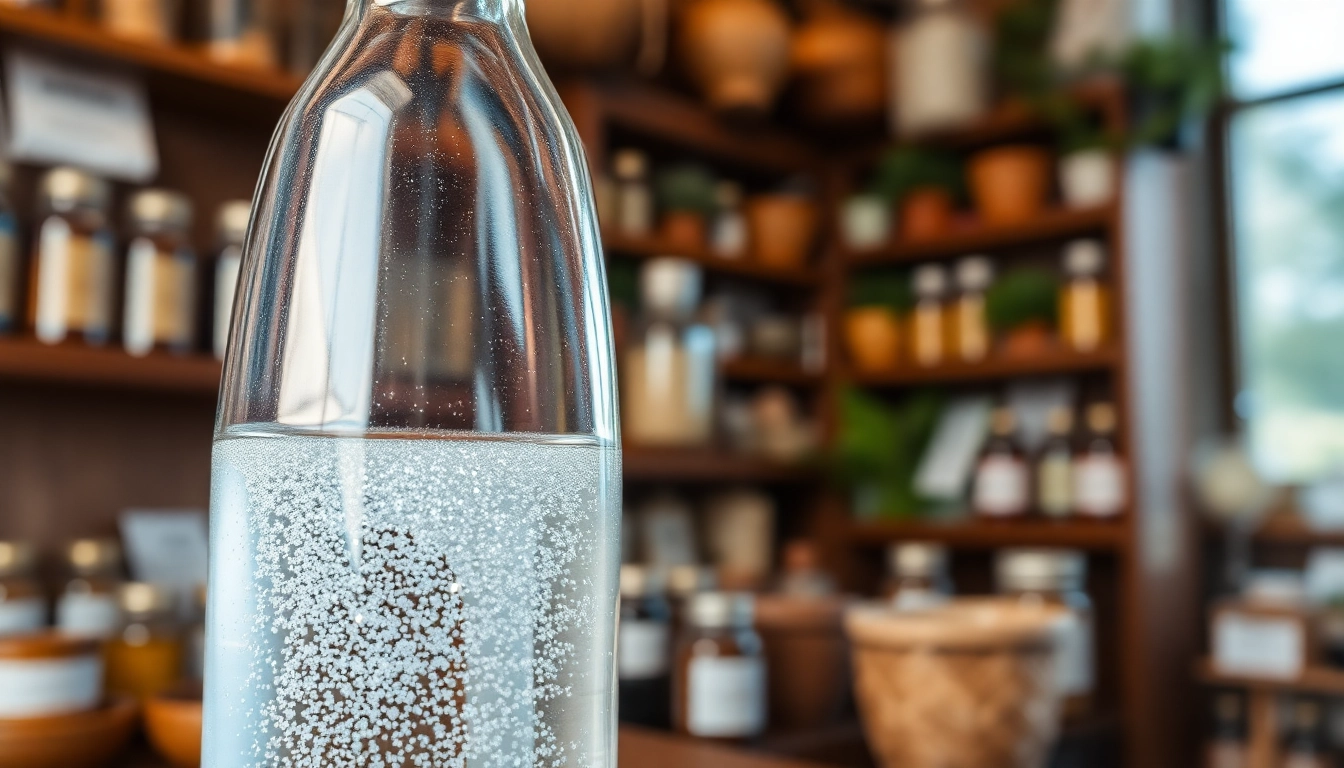 Kolloidales Silber kaufen: Discover high-quality colloidal silver in a sparkling glass bottle, ideal for health enthusiasts.