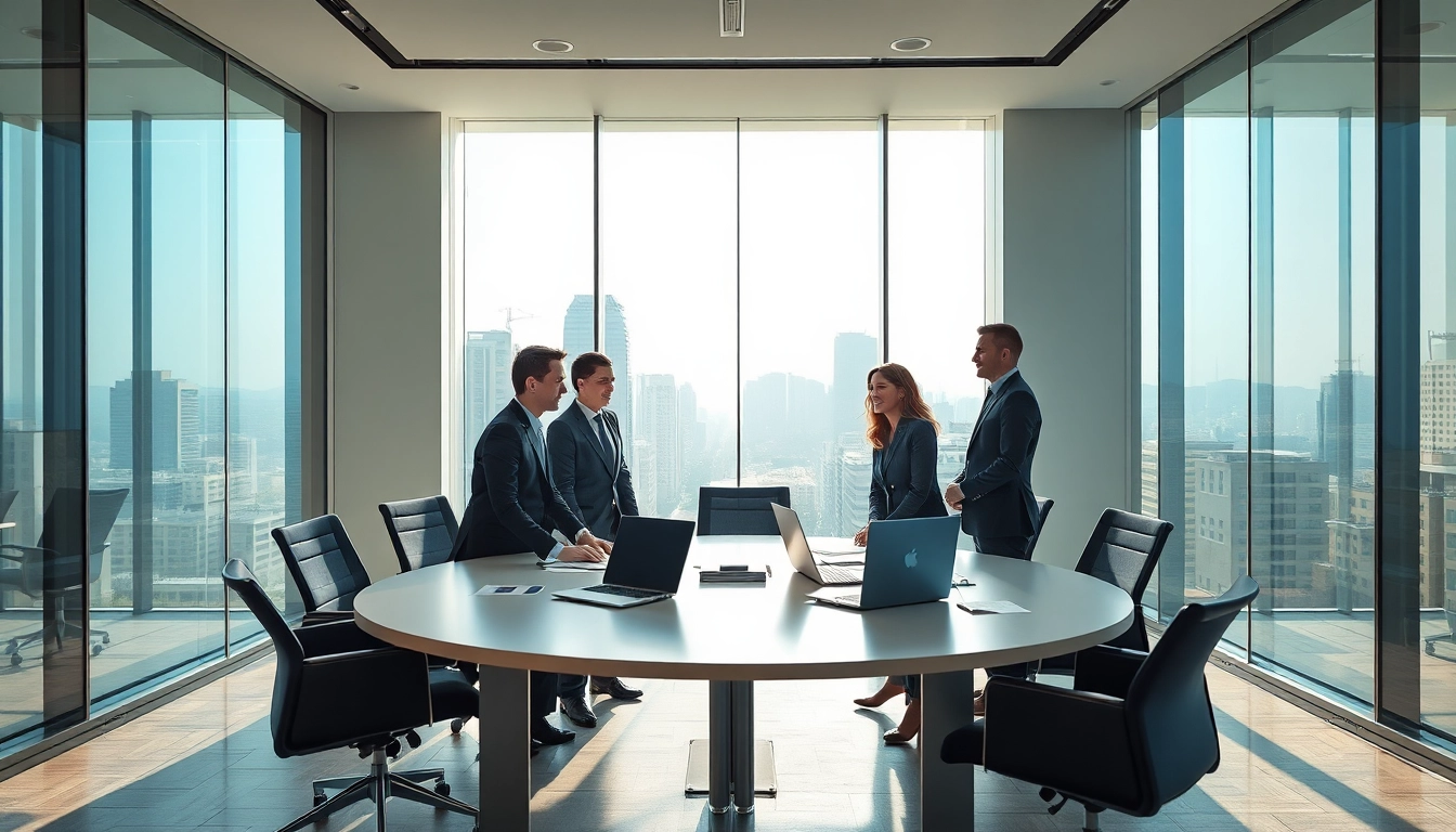 Zuverlässige Beratung von der Headhunter Agentur in einem modernen Büro, das Professionalität ausstrahlt.