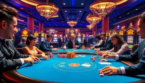 Experience the excitement of s8s8 gaming with vibrant casino tables and thrilling poker action.