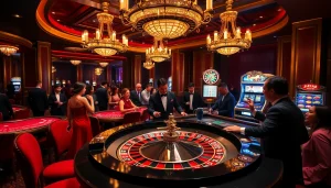 Experience the thrill of casino gaming at https://topclub.website/ with vibrant roulette and poker scenes.