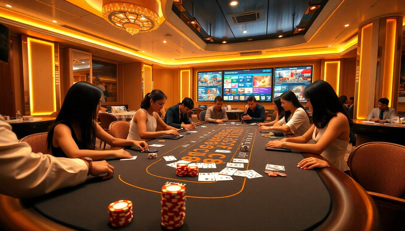 Experience the thrill of betting with BET88 at this luxurious online casino scene.