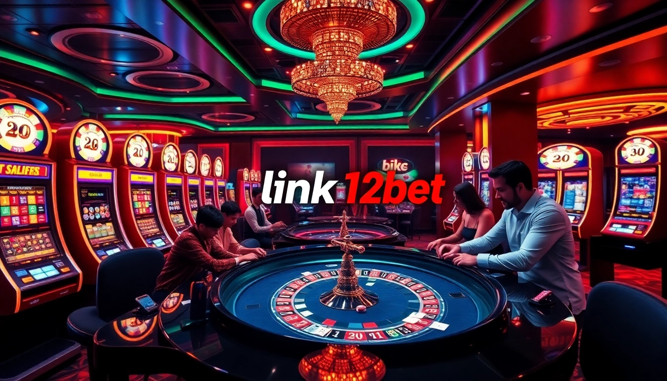 Experience winning thrills with link 12bet at our vibrant casino scene filled with excitement.