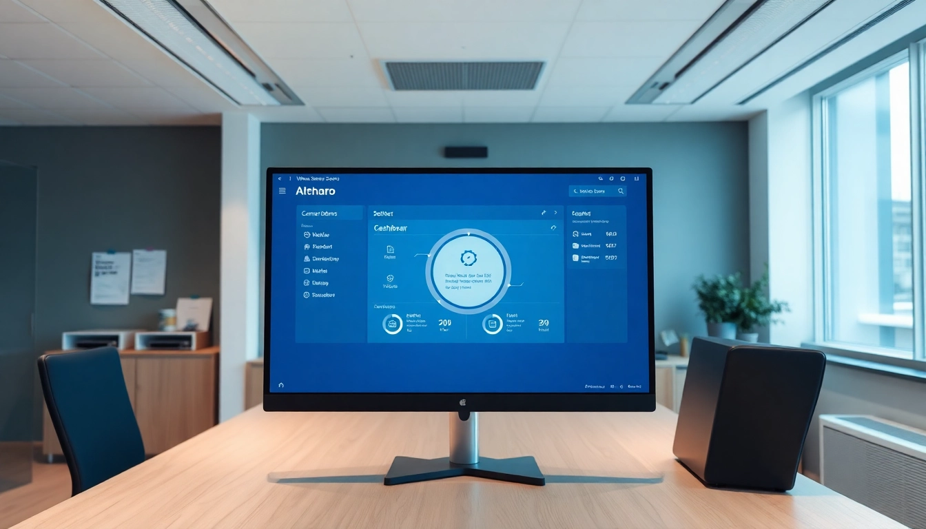 Die Windows Server 2025 Standard Core Lizenz berechnen und aktivieren auf einem modernen Monitor in einem hellen Büro.