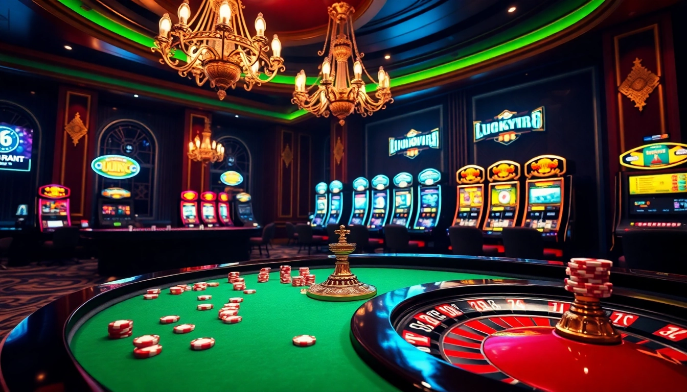 Trải nghiệm cảm giác hứng khởi khi chơi tại LUCK8 và LUCKY8 với các yếu tố sòng bạc sống động và lối chơi đầy thú vị.