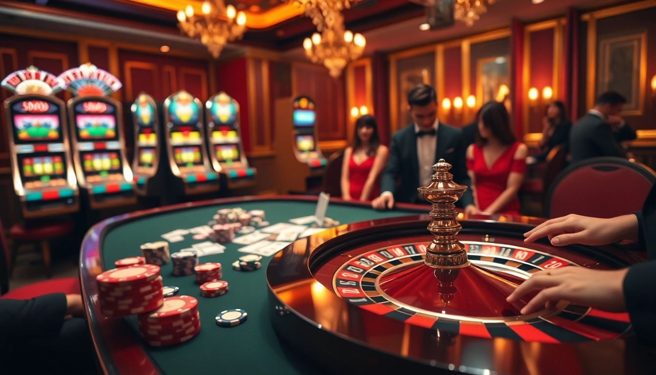 Experience thrilling gameplay at 88i com with vibrant casino visuals.