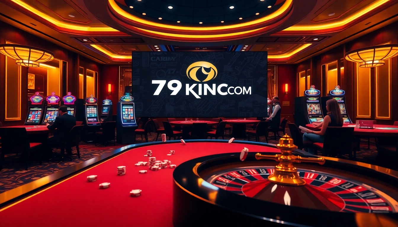 Experience the excitement at 79KING COM with vibrant casino visuals and thrilling games.